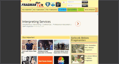 Desktop Screenshot of fragman-tv.com